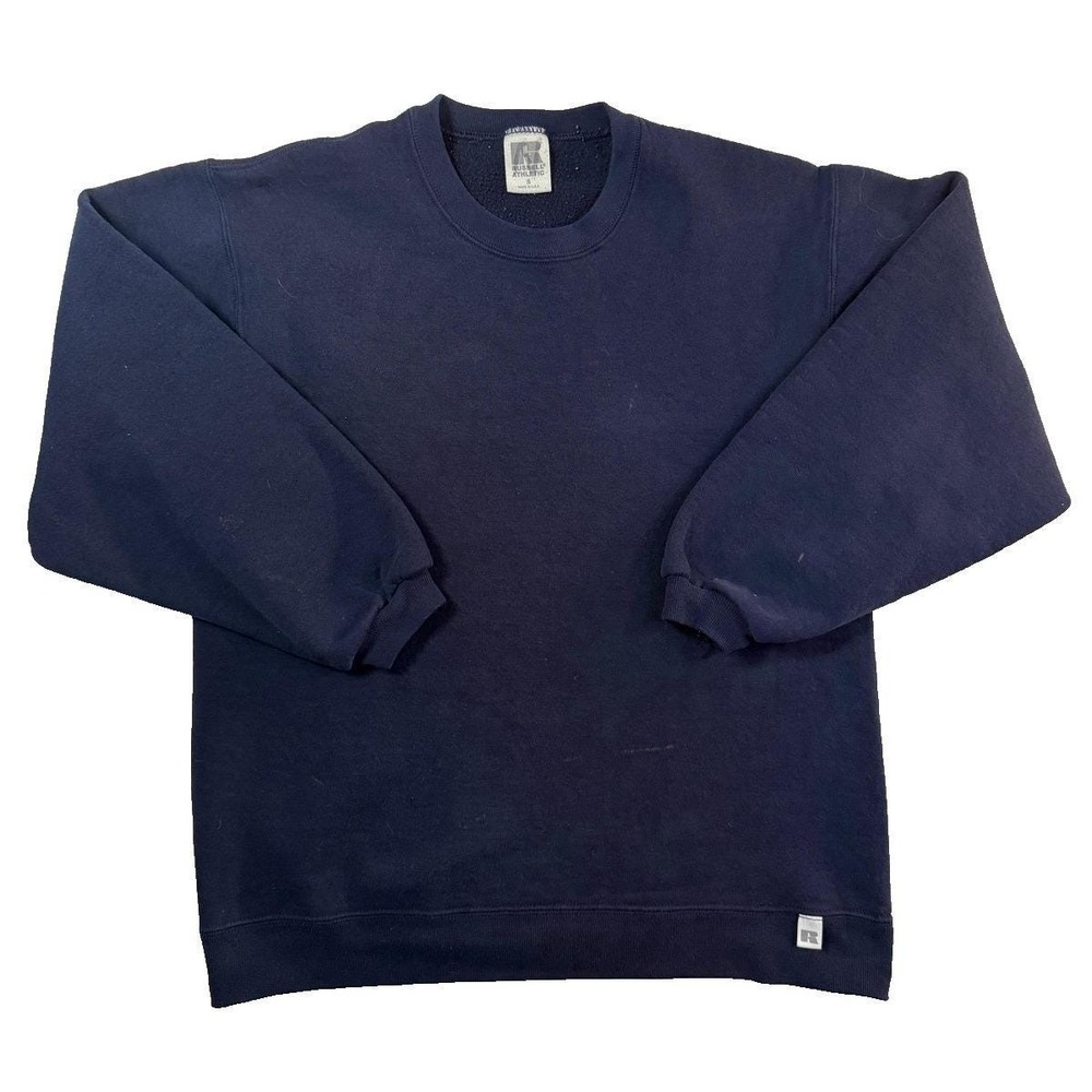 90s Russell Athletic Sweatshirt Mens SM Blue Crewneck VINTAGE Streetwear USA
